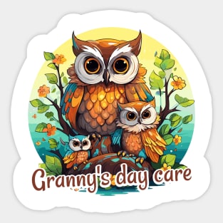 Granny's day Sticker